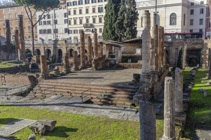 182 - Italia - Roma - plaza de Largo di Torre Argentina - Area Sacra